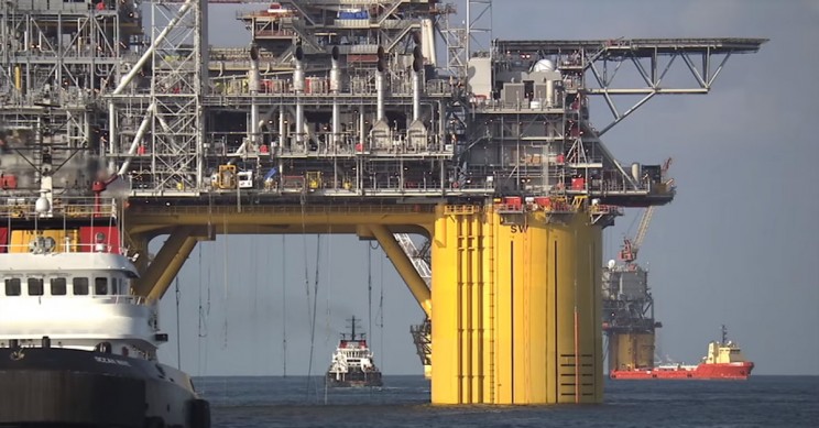 run out of oil rig